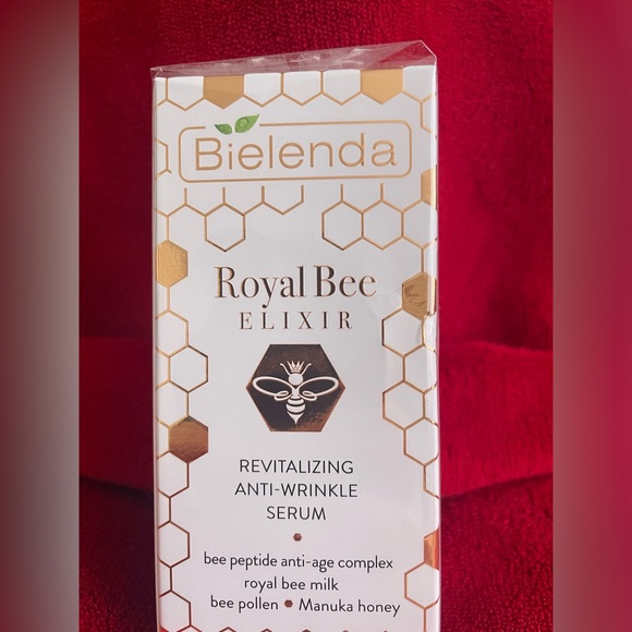NEW/Sealed Bielenda Revitalizing Anti-Wrinkle Royal Bee Elixir Serum Size: 1oz - Picture 2 of 8
